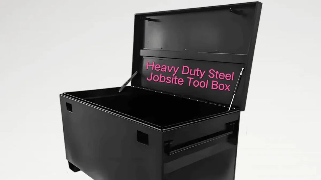 Heavy-Duty Steel Jobsite Tool Box Guide & Storage Solutions - LANSHUO
