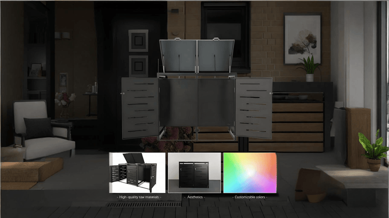 Garbage can - AutoToolCabinets