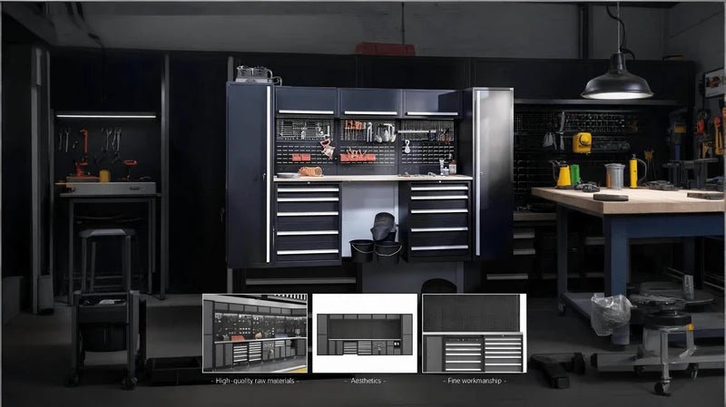 Industrial Tool Cabinets, Workbenches & Workshop Storage Systems - AutoToolCabinets