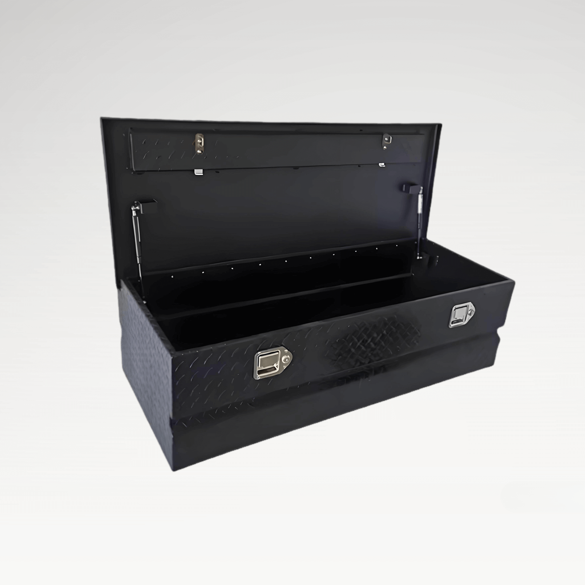 Model 201008 Heavy Duty 48" Underbody Aluminum Tool Box | Diamond Plate Ute Tray Storage Chest | Waterproof & Moisture-Proof Truck Side Cabinet | Custom Size & Logo Support