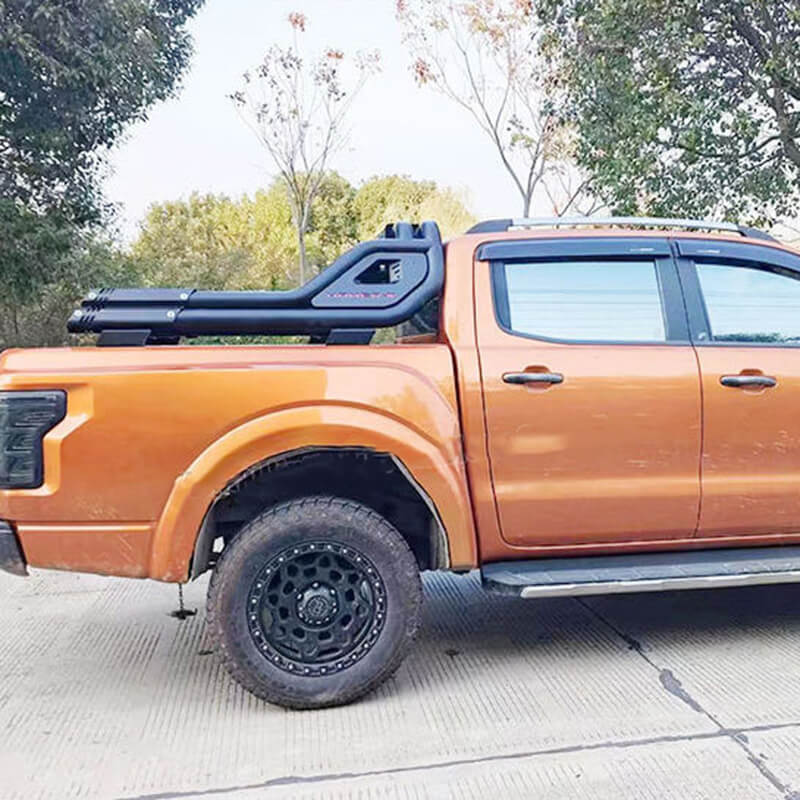 Premium Heavy-Duty Carbon Steel Roll Bar for Isuzu D-Max | Adjustable Off-road Gantry Rack | Universal Pickup Truck Bed Protection Exterior Accessories