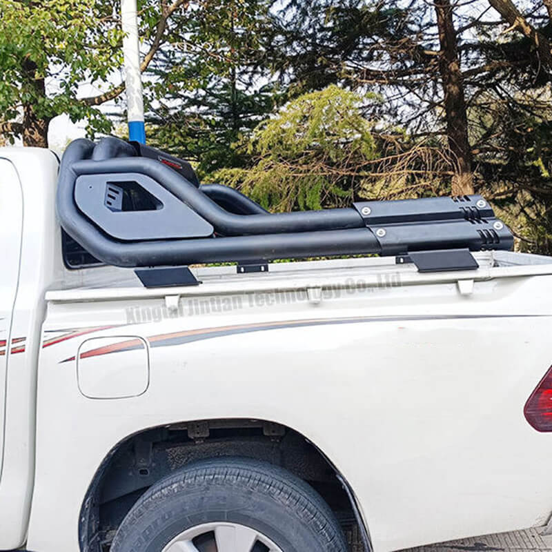 Premium Heavy-Duty Carbon Steel Roll Bar for Isuzu D-Max | Adjustable Off-road Gantry Rack | Universal Pickup Truck Bed Protection Exterior Accessories