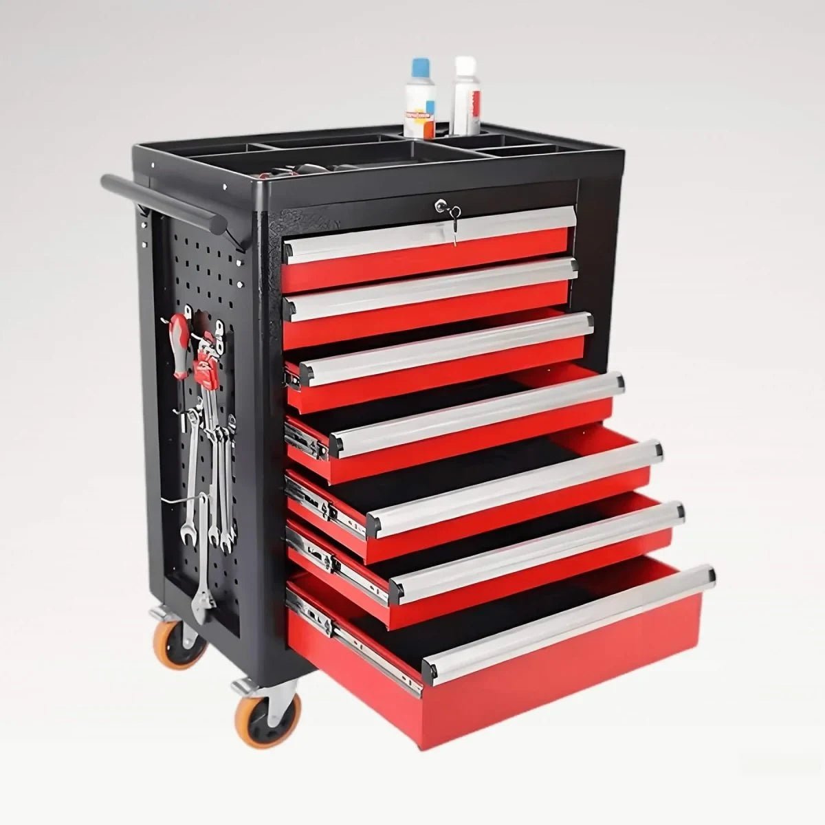 GJC01–GJC31 Industrial Rolling Tool Cabinet Series - LANSHUO