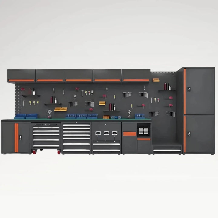 HYD-03 Heavy-Duty Industrial Workbench Cabinet System