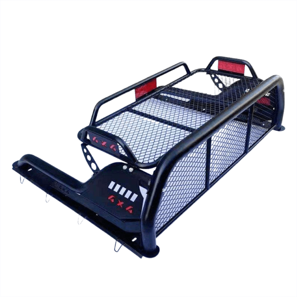 Machine Gun Style Roll Bar for Great Wall Poer | 4x4 Heavy Duty Pickup Bed Cage | Galvanized Iron Pipe Protective Gantry | Off - road Exterior Accessories | Model AG - 3 - AutoToolCabinets