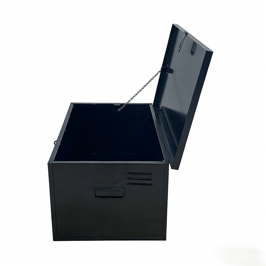 Model 202004 Industrial 30 - Inch Heavy Duty Metal Toolbox | Precision CNC Sheet Metal Welded Truck Chest | Waterproof & Shockproof Trailer Storage Box | Custom Lanshuo Fabrication - AutoToolCabinets