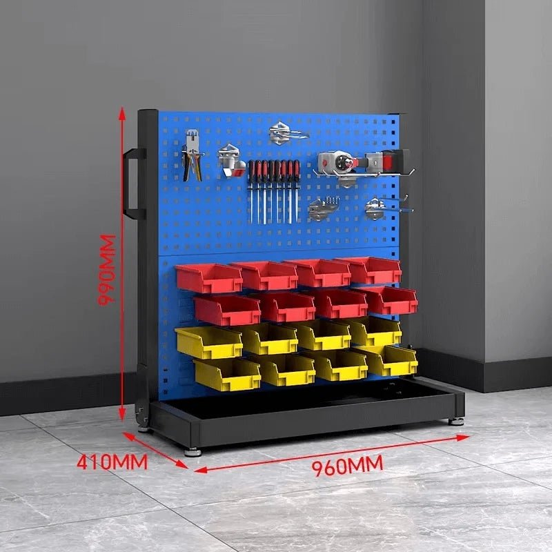 PBD-14 Industrial Pegboard Display Stand - LANSHUO